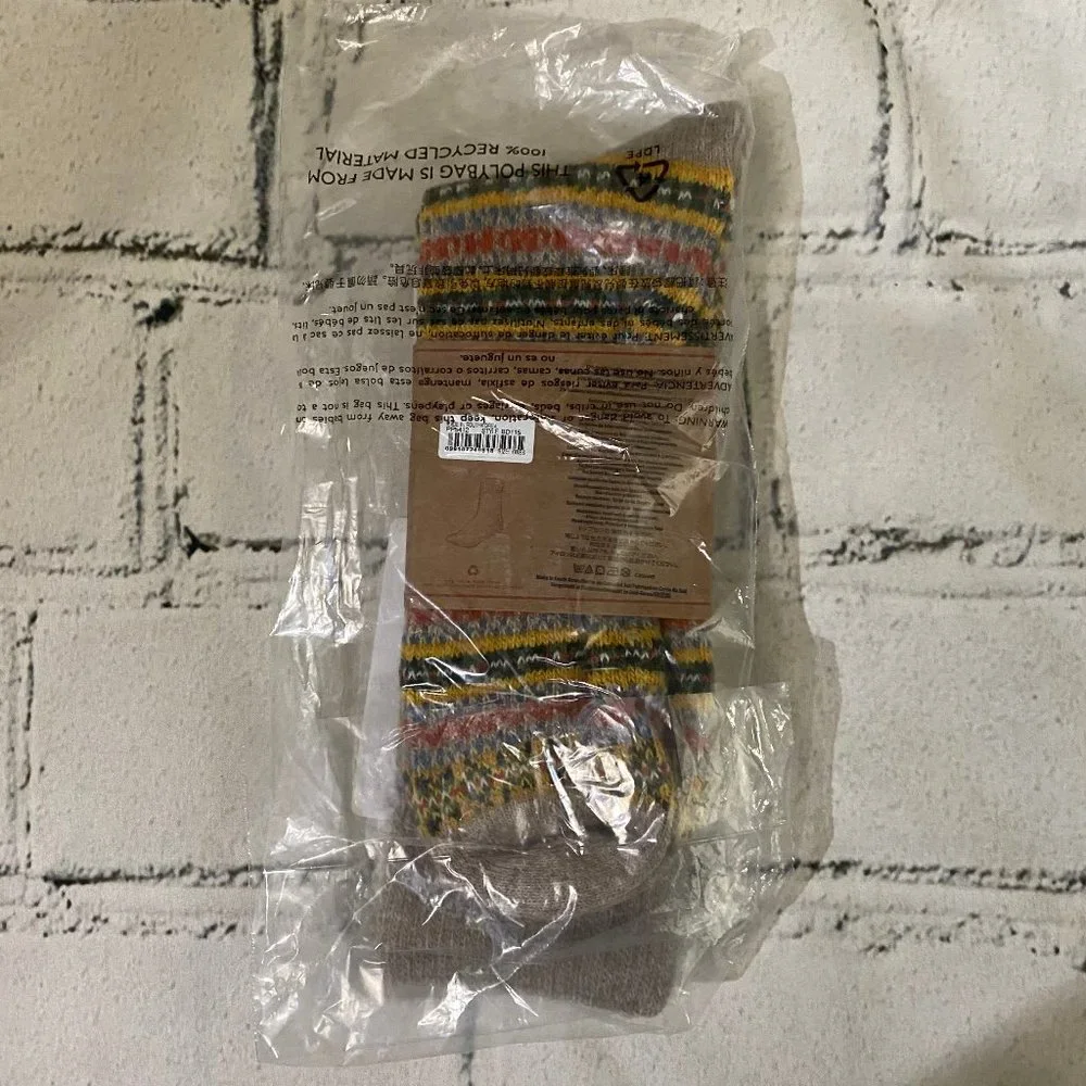 J. Crew Lambswool blend Fair Isle socks